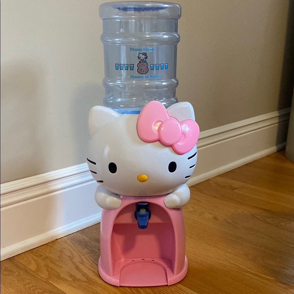 Hello Kitty Water Dispenser with Pink Bow